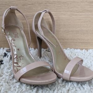 Blush color heels